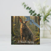 Carte Le printemps d'un barde (Debout devant)