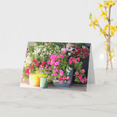 Carte Le printemps est arrivé ! (Fleur jaune)