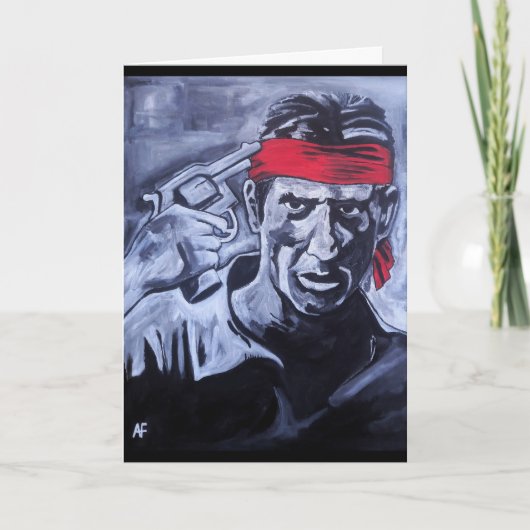 Carte Le Prisonnier Peinture d'Alfred Fox (Devant)