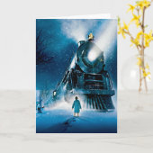 Carte Le Pyjama du Polar Express (Fleur jaune)