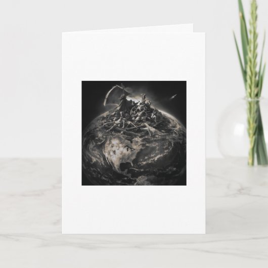 CARTE LE RADEAU (D'APRÈS GERICOAULD)  (Devant)