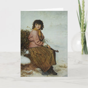 Carte Le ramasseur de gui, 1894