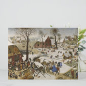 Carte Le recensement à Bethléem (par Pieter Bruegel) (Debout devant)
