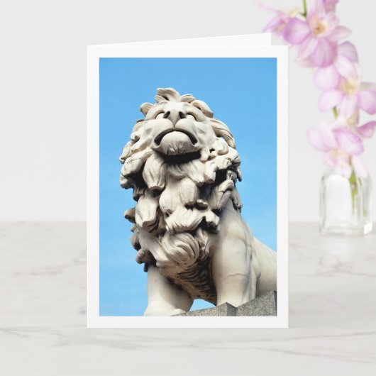 Carte Le Red Lion à South Bank, Londres, Angleterre (Orchidée)