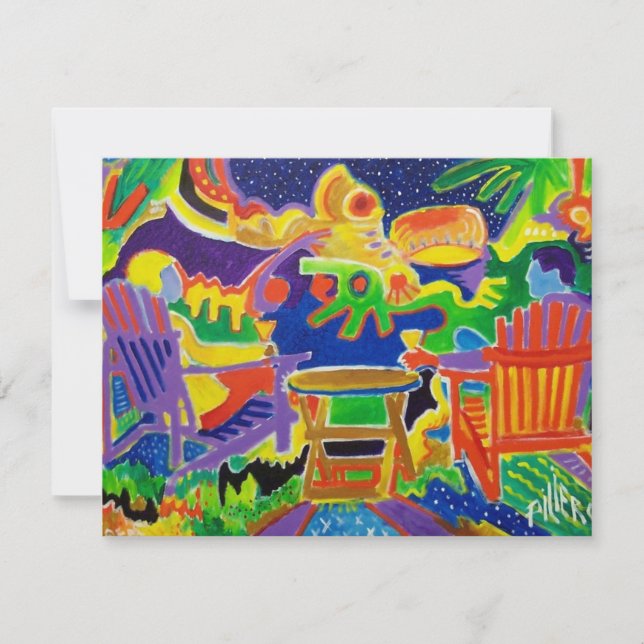 Carte Le refroidissement par Piliero (Devant)