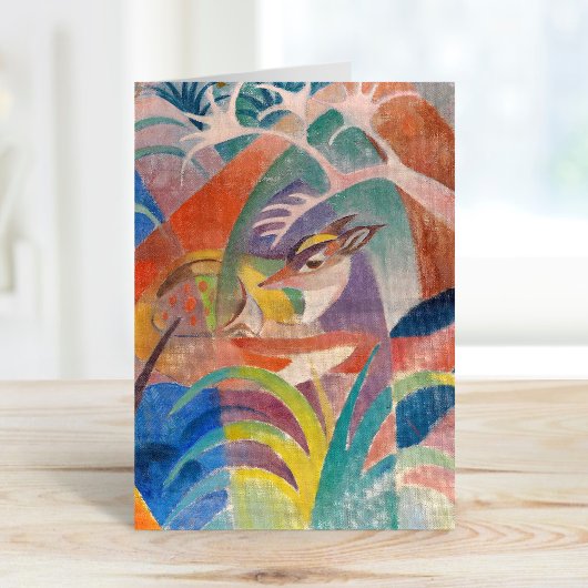 Carte Le renard malade | Jean Bloé Niestlé