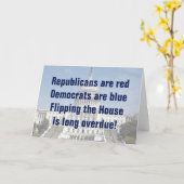 Carte Le renversement de la Chambre des représentants (Fleur jaune)