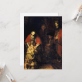 Carte Le retour du fils prodigue, (Devant/Arrière en situation)