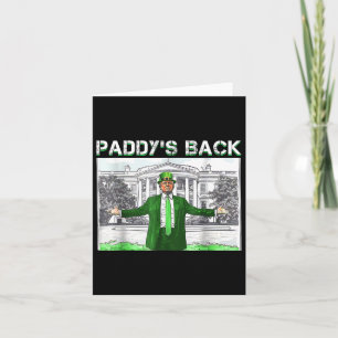 Carte Le retour du Jour de la Saint Patrick de Paddy amu
