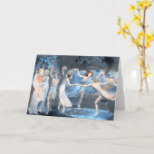 Carte Le rêve de la nuit d'été, William Blake (Fleur jaune)