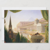 Carte Le rêve de l'architecte (par Thomas Cole) (Devant)