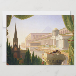 Carte Le rêve de l'architecte (par Thomas Cole)