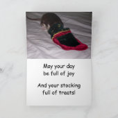 Carte : Le rêve de rat de Noël viennent vrai ! (Intérieur)