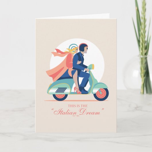 Carte Le rêve italien - Le Lotus Blanc (Devant)