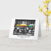 Carte Le Riverwalk à San Antonio, Texas (Fleur jaune)