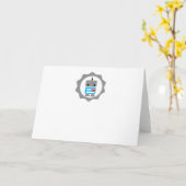 Carte Le Robot ! (Fleur jaune)