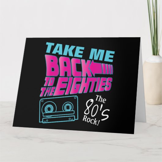 Carte Le Rock des années 80 (Devant)