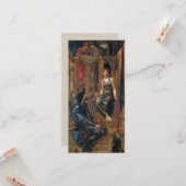 Carte Le roi Cophetua et la servante mendiante (par Burn (Devant/Arrière en situation)