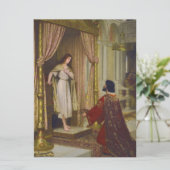 Carte Le roi et la mendiante (Debout devant)