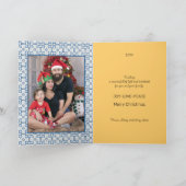 Carte Le Rooster Portugais aime le gâteau du roi (Intérieur)