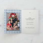 Carte Le Rooster Portugais et la joie de donner (Intérieur)