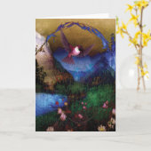 Carte Le royaume du colibri (Fleur jaune)