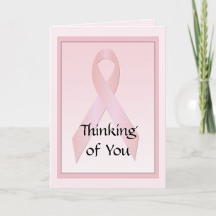 Carte Le Ruban de réflexion sur le cancer du sein vous s