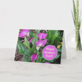 CARTE "LE SACRIFICE D'UNE MÈRE"/JOURNÉE DE LA MÈRE/FLORA (Devant)