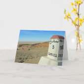 Carte Le Sahara, Tunisie (Fleur jaune)