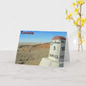 Carte Le Sahara, Tunisie (Fleur jaune)