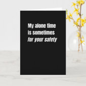 Carte Le sarcasme est la façon de ridiculiser quelqu'un  (Fleur jaune)