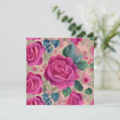 Carte Le Sauveur Des Roses - Doux Et Sereine (Debout devant)