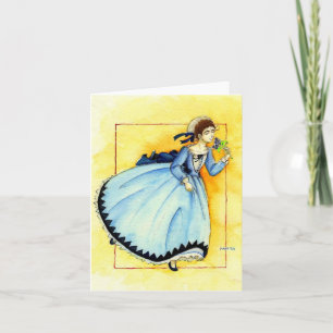 Carte Le Scent of Lilacs Notecard