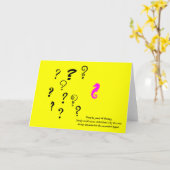 Carte Le Seahorse_Years existentiel de la salutation de (Fleur jaune)