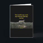 Carte Le Seigneur est mon Rocher Psaume 18_2 - Valeurs C<br><div class="desc">Le Seigneur est mon Rocher Psaume 18_2 - Valeurs Chrétiennes</div>