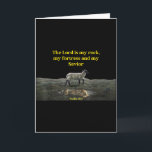 Carte Le Seigneur est mon Rocher Psaume 18_2 - Valeurs C<br><div class="desc">Le Seigneur est mon Rocher Psaume 18_2 - Valeurs Chrétiennes</div>