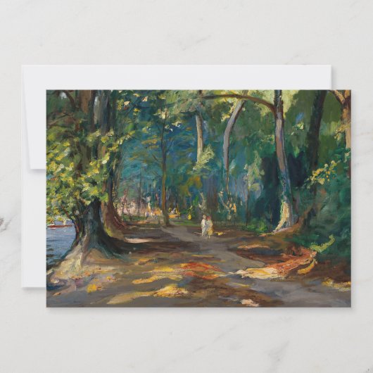 Carte Le sentier du fleuve | Sir John Lavery (Devant)