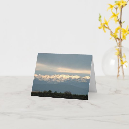 Carte Le séquoia (Fleur jaune)