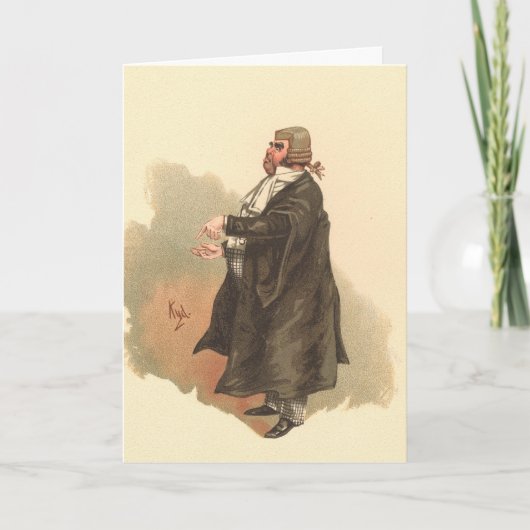 Carte Le sergent Buzfuz par Kyd Dickens The Pickwick Pap (Devant)