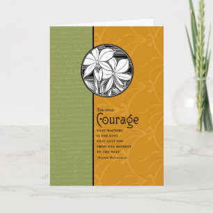 Carte Le seul courage qui importe