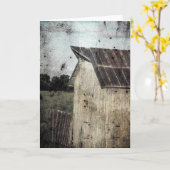 Carte Le Shed (Fleur jaune)