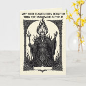Carte Le Sigil Brûlant d'Amy alias Avnas (Fleur jaune)