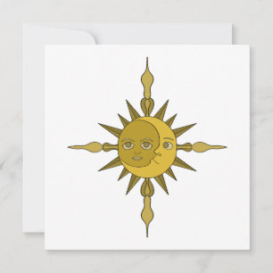 Carte Le soleil et la lune