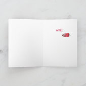 Carte Le souhait de bande dessinée obtiennent bien (Intérieur)