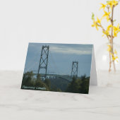 Carte Le souvenir de Vancouver AVANT JÉSUS CHRIST carde (Fleur jaune)