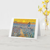 Carte Le Sower, Van Gogh (Fleur jaune)