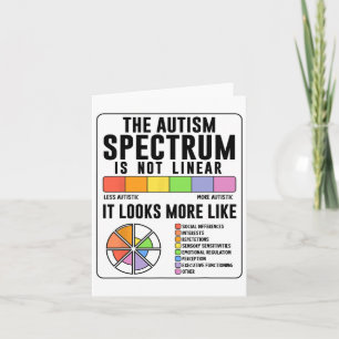 Carte Le spectre de l'autisme n'est pas une Sensibilisat