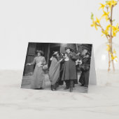 Carte Le suffrage Handouts, 1913 des femmes (Fleur jaune)