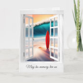 Carte Le surf et l'Ocean Wave Sympathy (Devant)