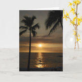 Carte Le surfer Dernier (Fleur jaune)